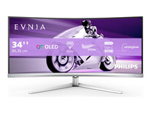 Load image into Gallery viewer, Philips 34M2C8600/00 86.4 cm 34IN 3440 x 1440 pixels Wide Quad HD OLED White