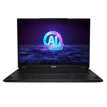 Load image into Gallery viewer, MSI Stealth 9S7-183211-001 18 Al Intel Core Ultra 9 32GB RAM 2TB SSD RTX 4070 120Hz 18 Inch Windows 11 Pro Gaming Laptop