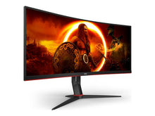 Load image into Gallery viewer, AOC G2 CU34G2XP CU34G2XP/BK 86.4 cm 34IN 3440 x 1440 pixels UltraWide Quad HD LED Black