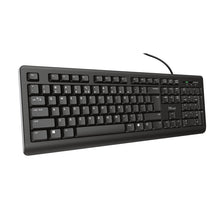 Load image into Gallery viewer, Trust 23984 TK-150 keyboard USB QWERTY UK English Black
