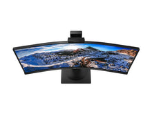 Load image into Gallery viewer, Philips P-Line 346P1CRH/00 34" QHD Ultrawide Curved USB-C Monitor with Webcam