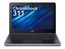 Load image into Gallery viewer, Acer Chromebook CB 311 C723-TCO NX.KKAEK.002 MTK528 4GB 64GB 11.6IN ChromeOS Black