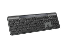 Load image into Gallery viewer, Logitech 920-013778 keyboard RF Wireless + Bluetooth UK English Graphite