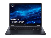 Load image into Gallery viewer, Acer TravelMate NX.B7WEK.003 Core Ultra 5 125U 16GB 512GB SSD 14IN Touch Win 11 Pro Black