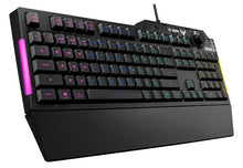 Load image into Gallery viewer, ASUS TUF Gaming K1 RGB keyboard USB Black 90MP01X0-BKEA00