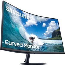 Load image into Gallery viewer, Samsung LC24T550FDUXEN LED display 59.9 cm (23.6IN) 1920 x 1080 pixels Full HD Curved Monitor