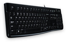 Load image into Gallery viewer, Logitech Keyboard K120 (Black) 920-002524