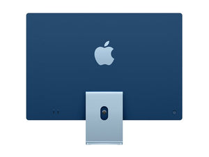 Apple iMac Apple MQRR3B/A M 59.7 cm (23.5') 4480 x 2520 pixels 8 GB 512 GB SSD All-in-One PC macOS Sonoma Wi-Fi 6E (802.11ax) Blue