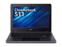 Load image into Gallery viewer, Acer Chromebook 511 C736-TCO NX.KD8EK.002 Intel N100 4GB 64GB 11.6IN ChromeOS Black
