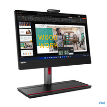 Load image into Gallery viewer, Lenovo ThinkCentre M70a G3 AIO 11VL001MUK Core i5-12500 8GB 256GB SSD DVDRW 21.5IN FHD Win 11 Pro Black
