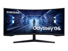 Load image into Gallery viewer, Samsung Odyssey LC34G55TWWPXXU 86.4 cm 34IN 3440 x 1440 pixels UltraWide Quad HD LED Black
