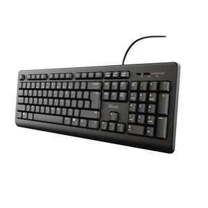 Trust 23984 TK-150 keyboard USB QWERTY UK English Black