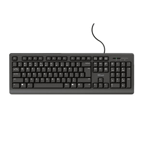 Trust 23984 TK-150 keyboard USB QWERTY UK English Black