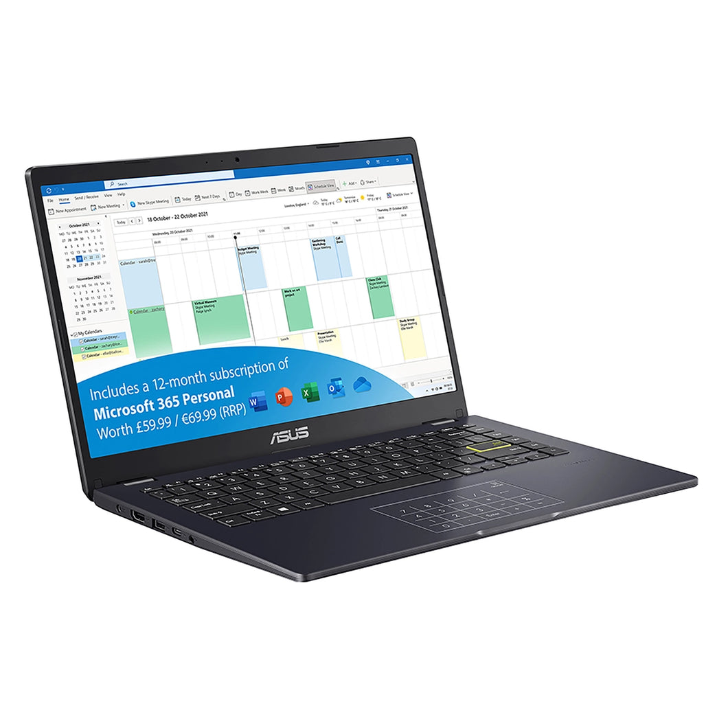 ASUS Vivobook Go 14 E410KA-EK383WS Celeron N4500 4GB 64GB 14IN FHD Win 11 Home