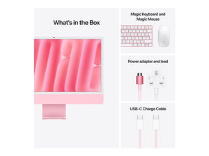 Apple iMac AIO MWV53B/A M4 16GB 512GB SSD 24IN MacOS Pink