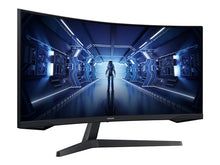 Load image into Gallery viewer, Samsung Odyssey LC34G55TWWPXXU 86.4 cm 34IN 3440 x 1440 pixels UltraWide Quad HD LED Black
