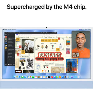 Apple iMac AIO MWV13B/A M4 16GB 256GB SSD 24IN MacOS