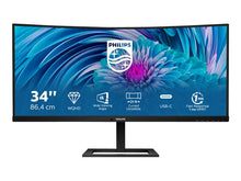 Load image into Gallery viewer, Philips E Line 346E2CUAE/00 86.4 cm 34IN 3440 x 1440 pixels Wide Quad HD+ LCD Black
