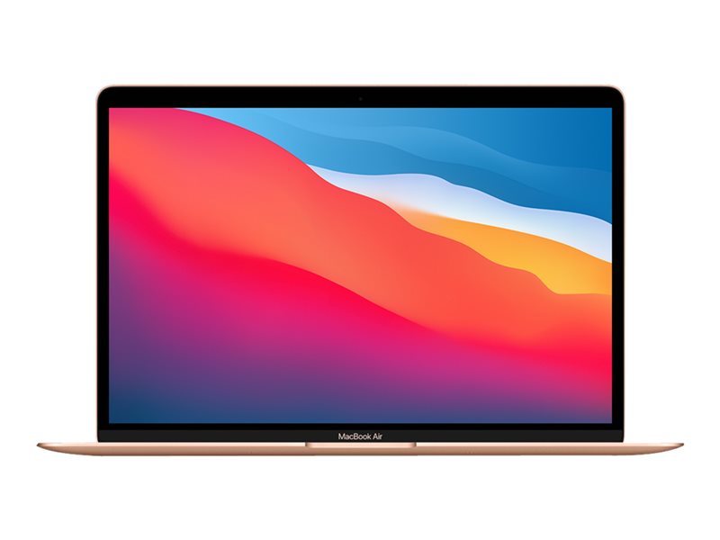 MacBook Air 13-inch - M1 Chip - 8-core CPU / 7-core GPU - 8GB - 256GB - Gold MGND3B/A