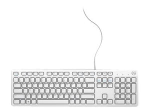 DELL KB216 USB QWERTY English White 580-ADHT