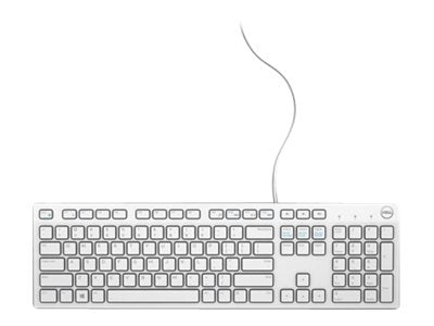 DELL KB216 USB QWERTY English White 580-ADHT