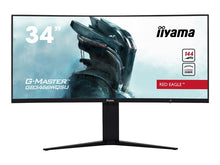 Load image into Gallery viewer, iiyama Red Eagle G-MASTER GB3466WQSU-B1 34&quot; UWQHD VA
