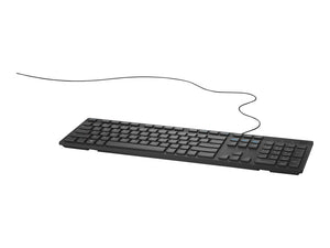 Dell KB216 Multimedia Keyboard UK QWERTY (Black) - 580-ADGV