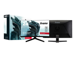 IIYAMA G-MASTER RED EAGLE G2466HSU-B1 23.6" FULL HD VA FREESYNC 165HZ CURVED GAMING MONITOR