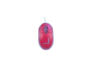 Urban Factory Cristal Mouse Optical USB 2.0, 800dpi, Internal Light, Red BDM05UF