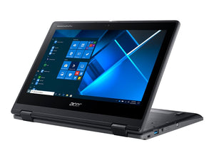 Acer Travel Mate Spin B3 Intel Pentium N5030 4GB 128GB SSD 11.6 Inch Touchscreen Convertible Windows 10 Pro Laptop NX.VN1EK.001 - Education