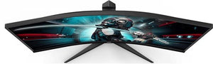 AOC CU34G2X/BK 34" UWQHD FREESYNC 144HZ CURVED GAMING MONITOR