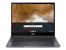 Load image into Gallery viewer, Acer Chromebook Spin 13 CP713-2W-36LN Hybrid (2-in-1) Gray 34.3 cm (13.5&quot;) 2256 x 1504 pixels Touchscreen 10th gen Intel® Core i3 8 GB DDR4-SDRAM 128 GB SSD Wi-Fi 6 (802.11ax) Chrome OS NX.HQBEK.001
